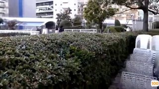 年轻女子的剃光阴户因快感而滴水